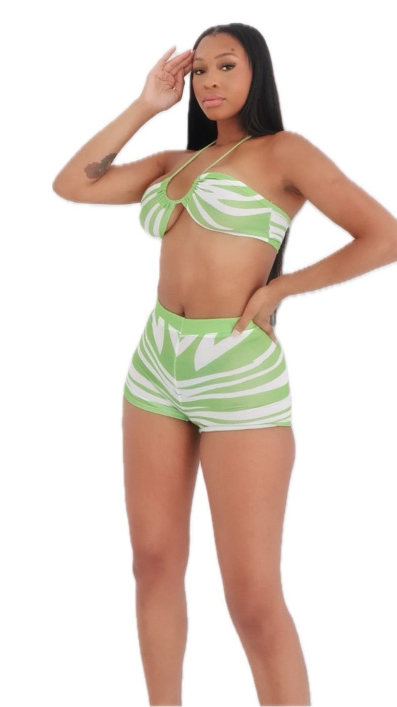 "Guava" Short Set