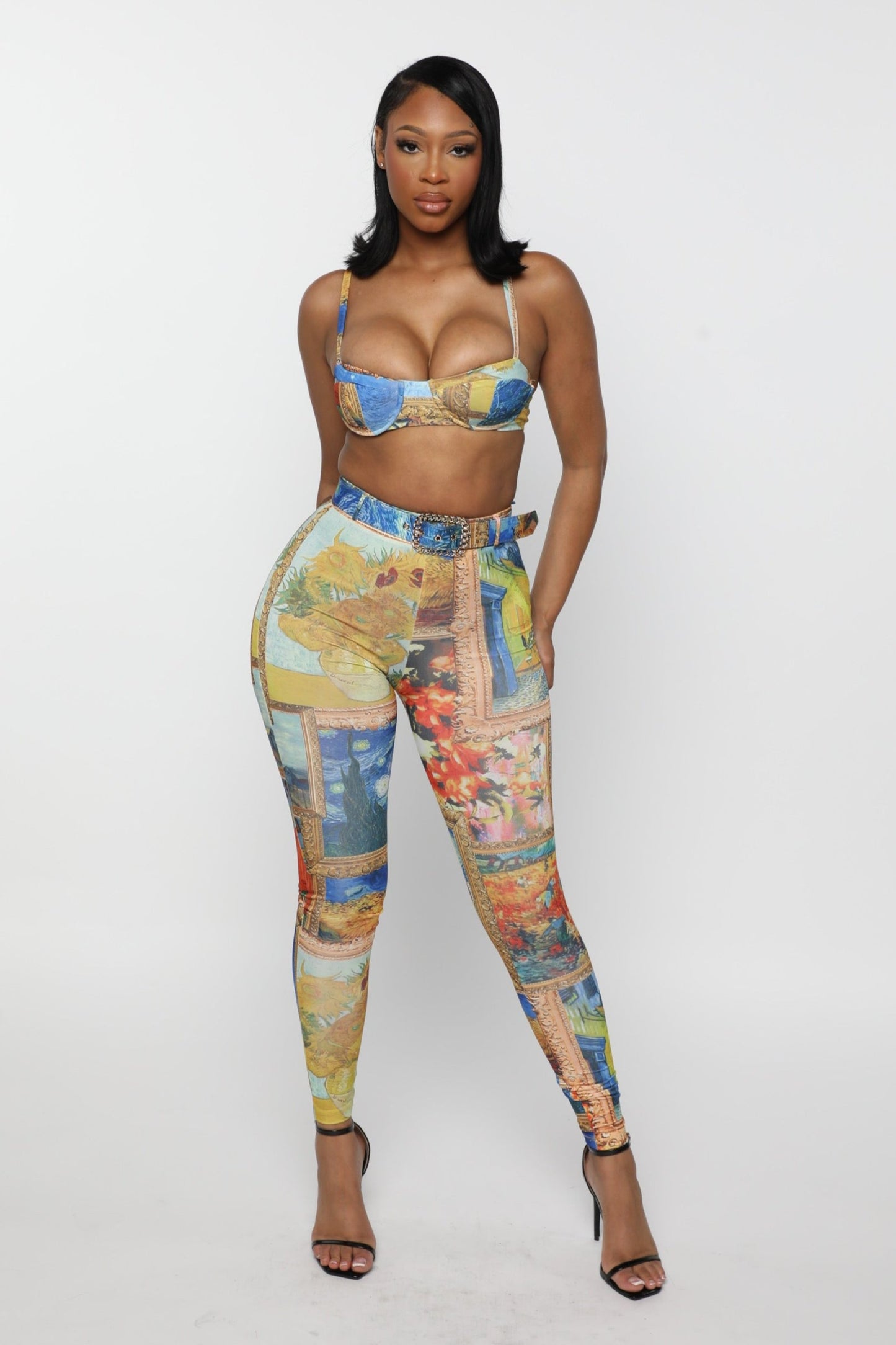 "Picasso" Pants Set